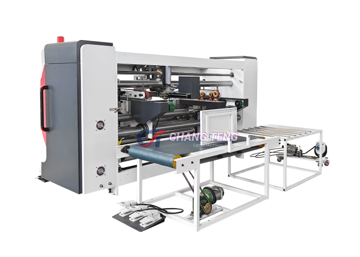 Semi-Automatic Two-Piece Carton Stitching Machine