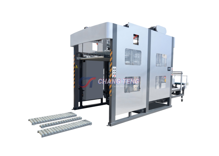 Fully Automatic High-Speed Flute Laminating Machine with Inline Turnover Delivery(images 3)