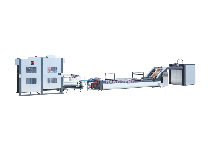 Fully Automatic High-Speed Flute Laminating Mac...