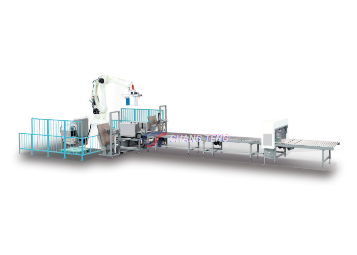 Robotic Carton Bundle Palletizer