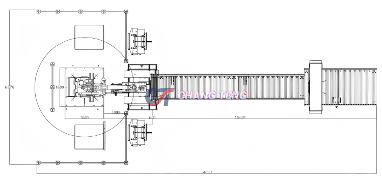 Robotic Carton Bundle Palletizer(images 4)