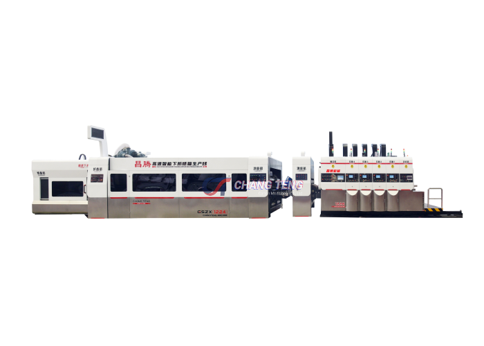 Automatic Carton Folder Gluer Line