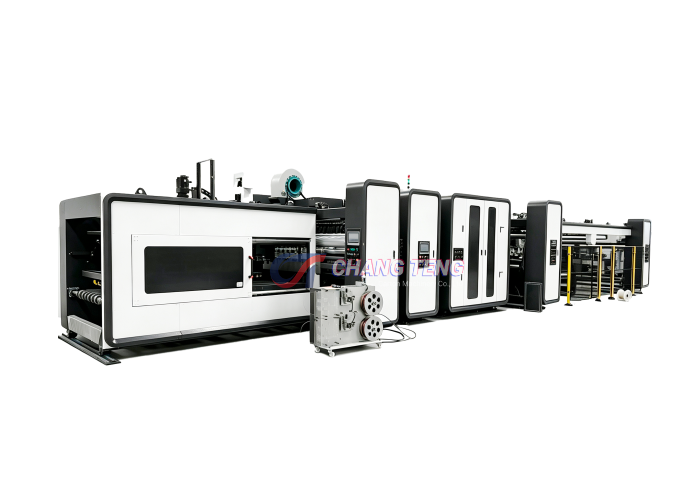 Fully Automatic Flexo Printer Slotter Die Cutte...